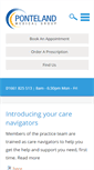Mobile Screenshot of pontelandmedicalgroup.co.uk
